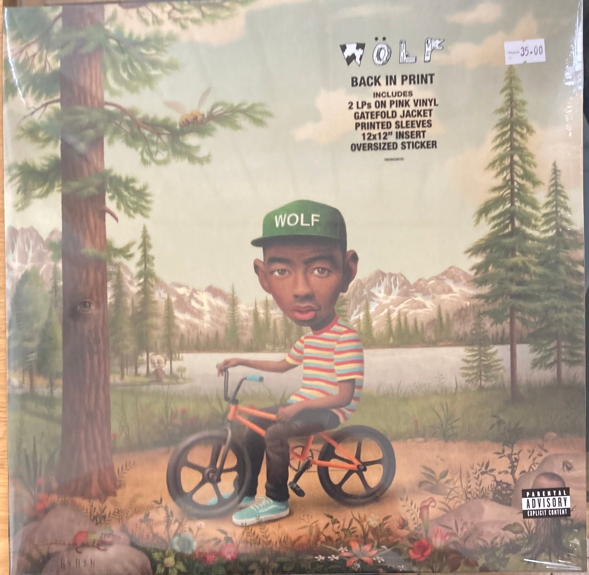 Benja Records | Tyler, The Creator Wolf Vinyl LP (front)