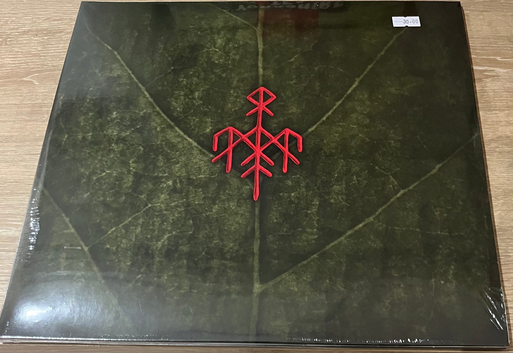 The front of 'Wardruna Runaljod Yggdrasil' on vinyl