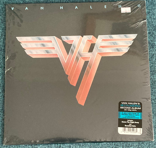 The front of 'Van Halen - Van Halen II' on vinyl