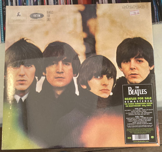 The front of 'The Beatles - Beatles for sale' on vinyl. It is brand new and sealed.