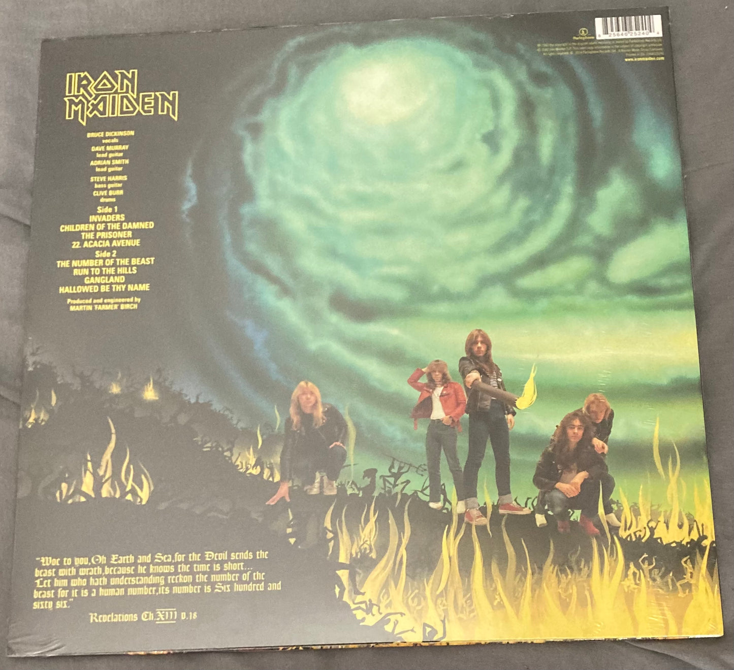 Iron Maiden - The Number of the Beast (Record LP Vinyl Album)