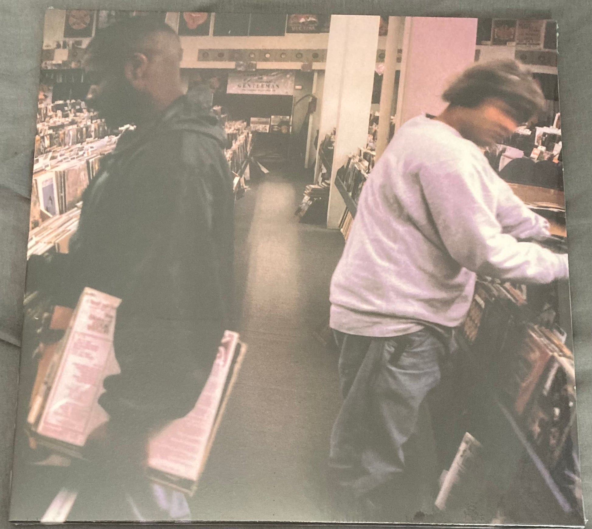 The front of DJ Shadow - ...Endtroducing on vinyl