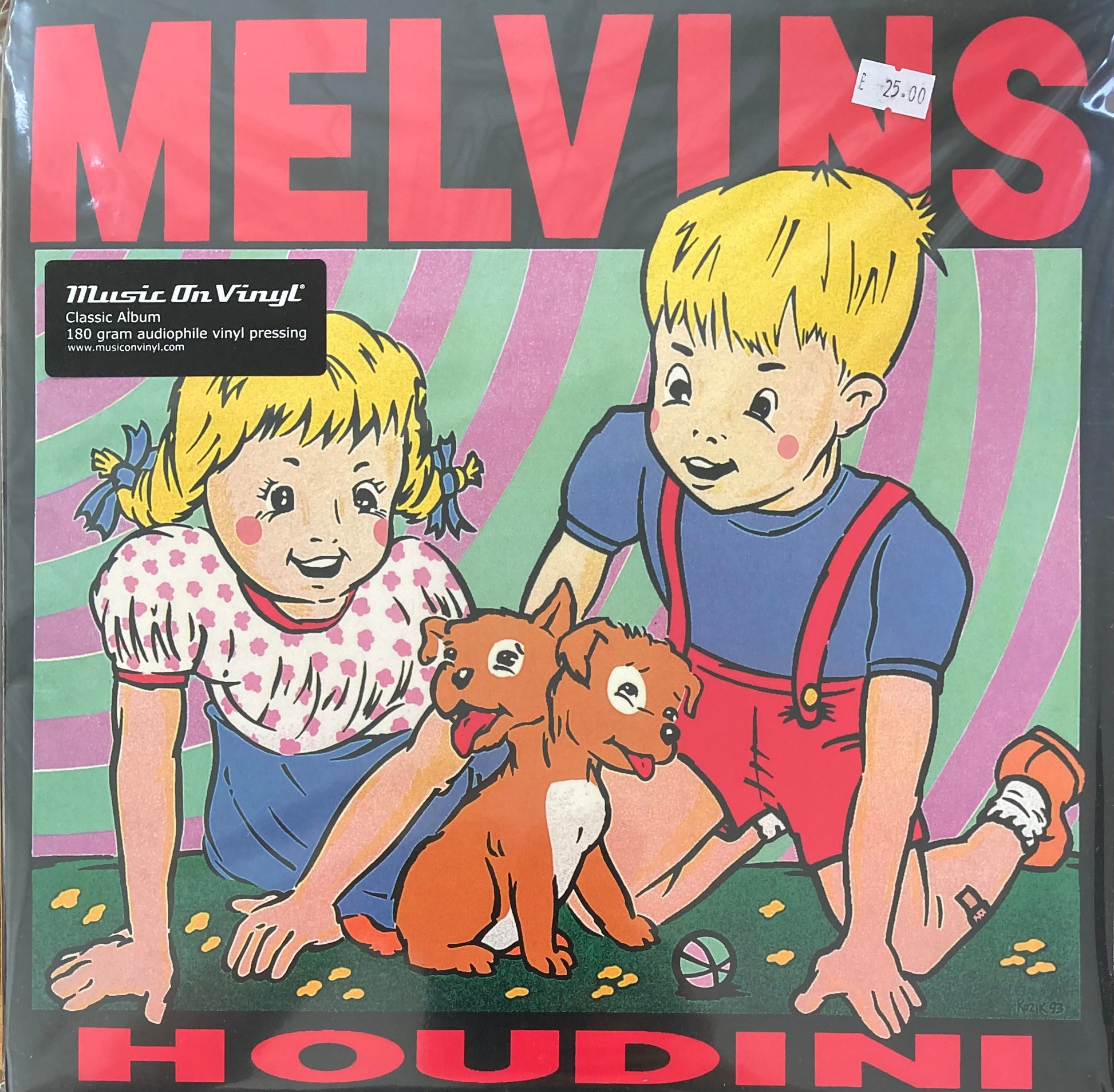 The front of ‘Melvins Houdini’ on vinyl