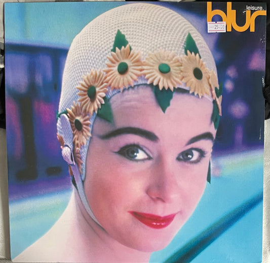 The front of ‘Blur - Leisure’ on vinyl