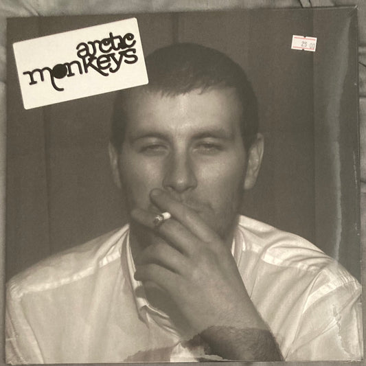 The front of 'Arctic Monkeys Whatever People Say I am, That's What I'm Not' on vinyl
