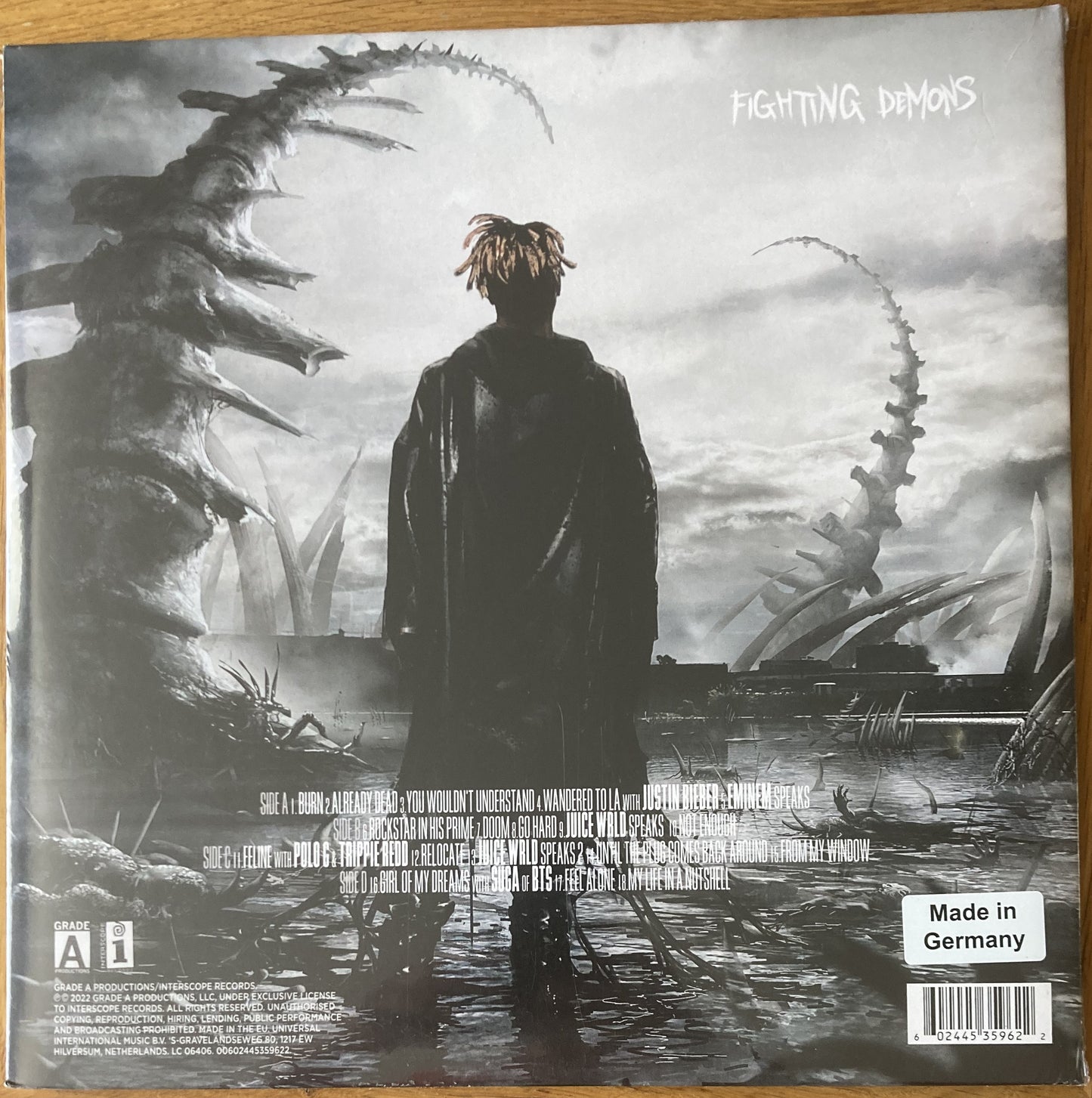 Benja Records | Juice Wrld - Fighting Demons Vinyl Record