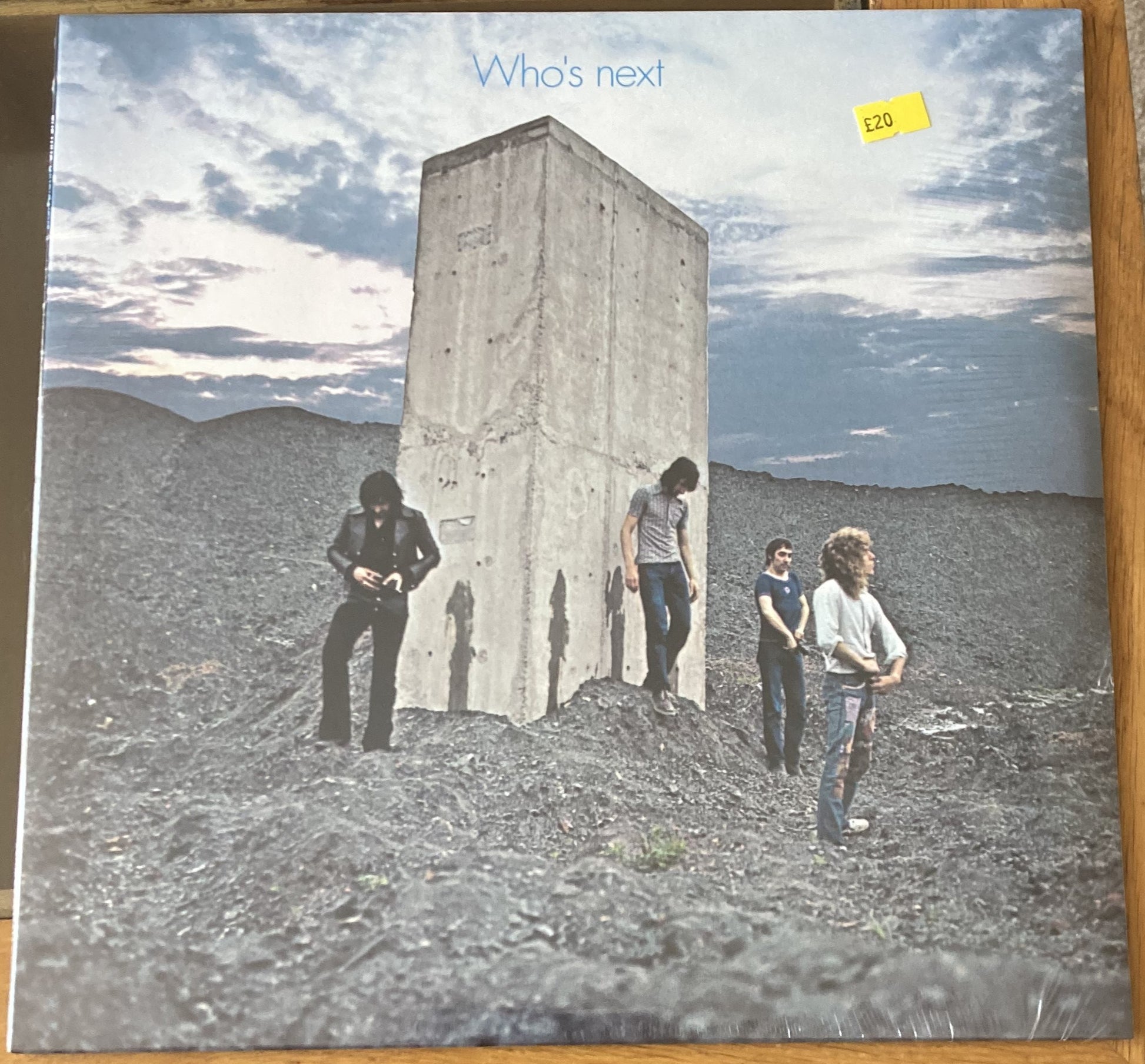 The front of 'The Who - Who's Next' on vinyl