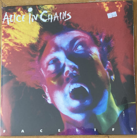 The front of 'Alice in Chains - Facelift' on vinyl