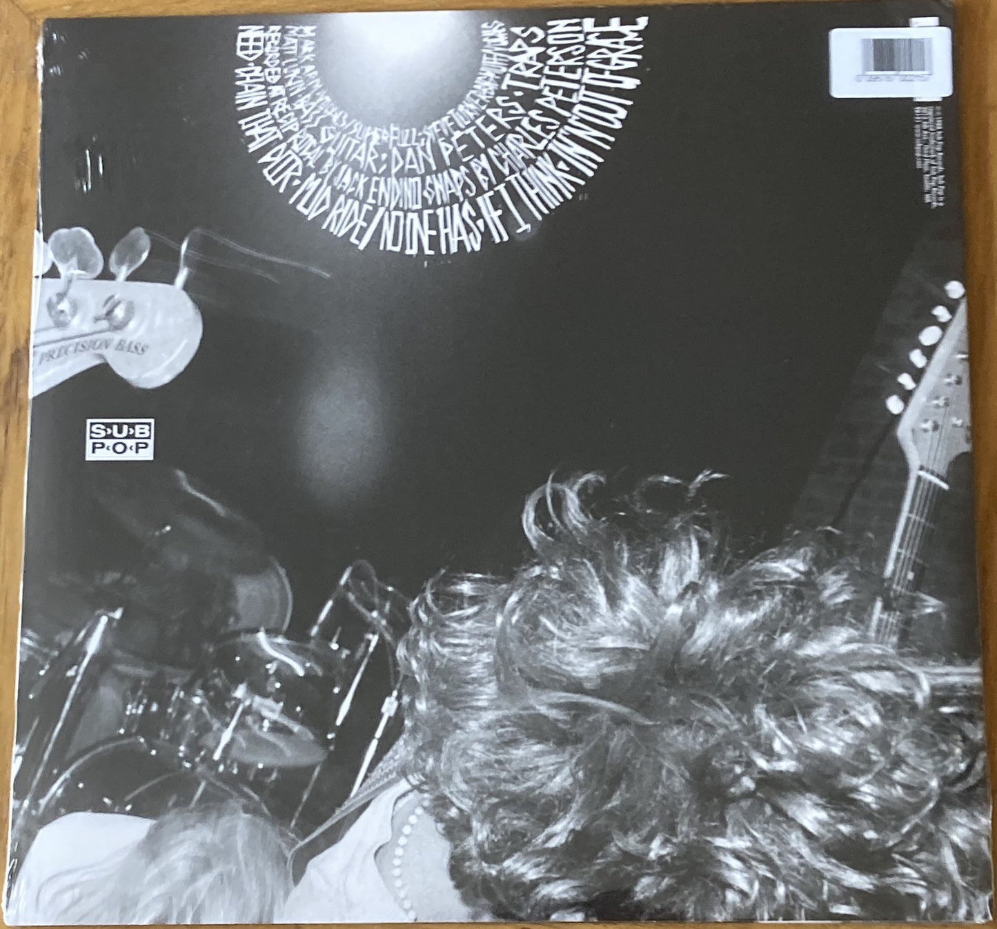 The back of 'Mudhoney - Superfuzz Bigmuff' on vinyl