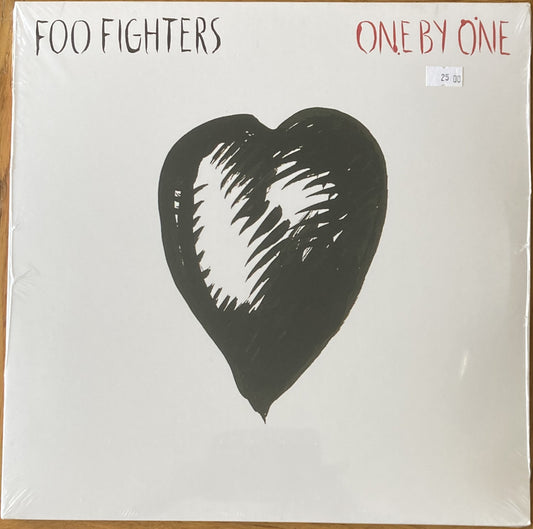 The front of 'Foo Fighters - One by One' on vinyl