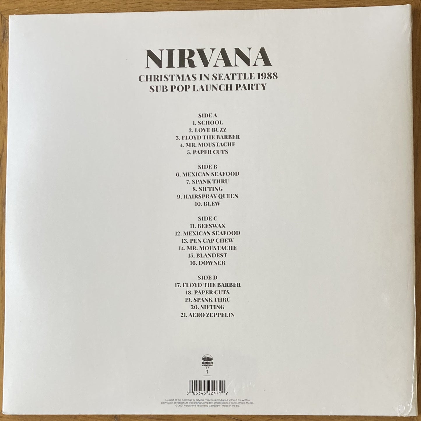 Benja Records | Nirvana Christmas in Seattle 1988 Vinyl