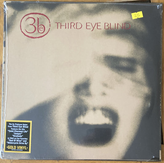 The front of 'Third Eye Blind - self titled album' on vinyl