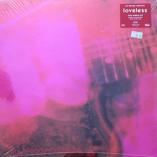 The front of 'My Bloody Valentine - Loveless' on vinyl