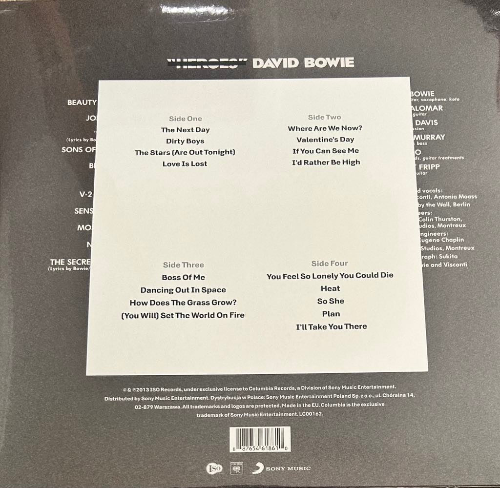 Benja Records | David Bowie - The Next Day Vinyl Record