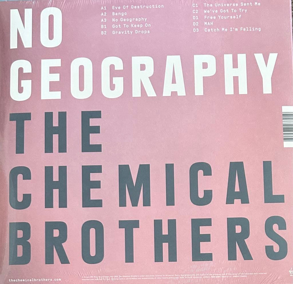 Benja Records | Chemical Brothers No Geography Vinyl Record