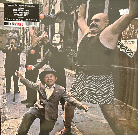 The front of 'The Doors - Strange Days' on vinyl