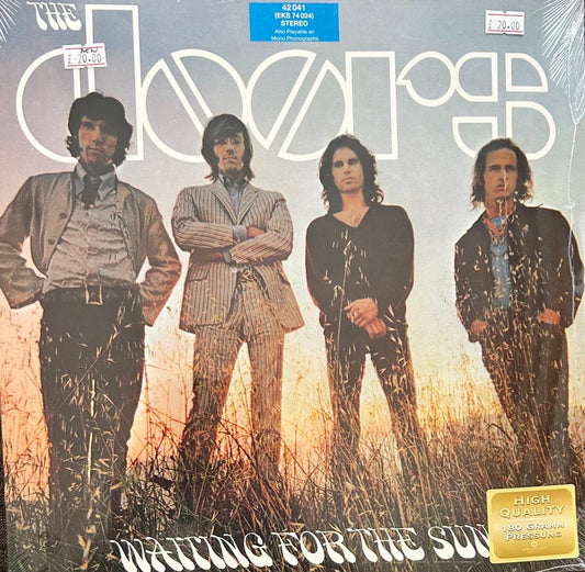 The front of 'The Doors - Waiting for the sun' on vinyl