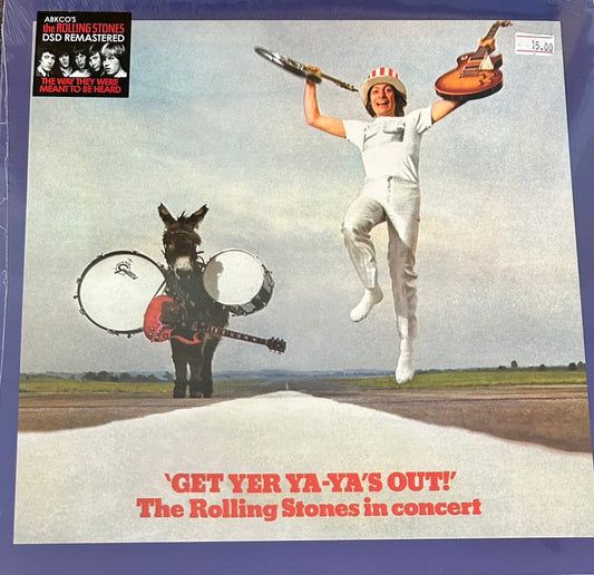 The front of 'The Rolling Stones - Get Yer Ya Yas Out' on vinyl