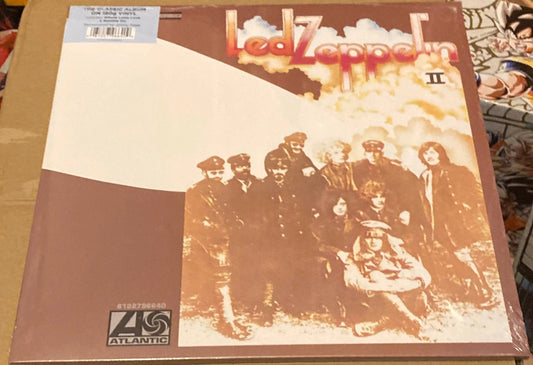 The front of ‘Led Zeppelin - Led Zeppelin II’ on vinyl.