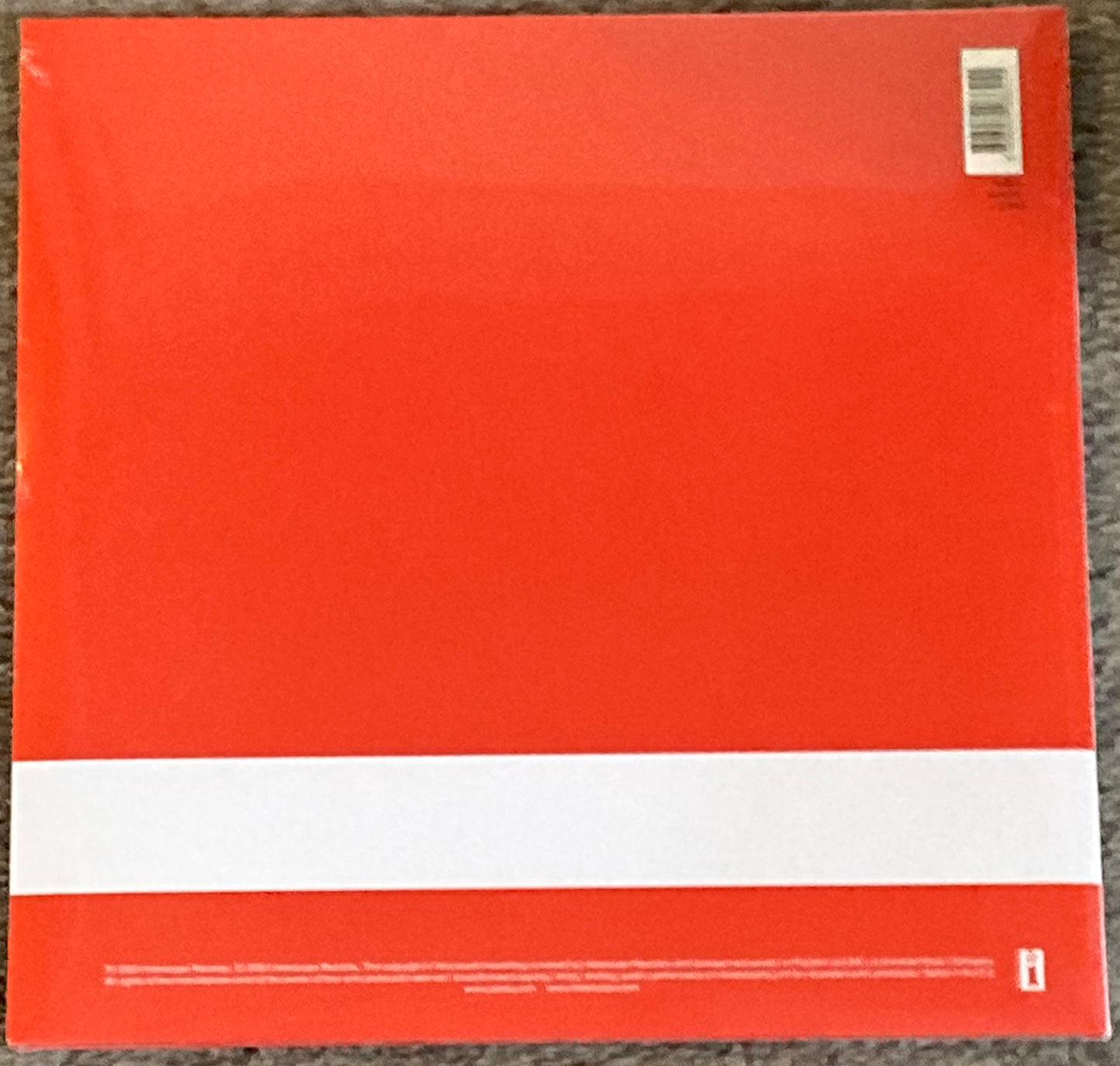 The back of 'Queens of the Stone Age - Rated R (Rated X)' on vinyl