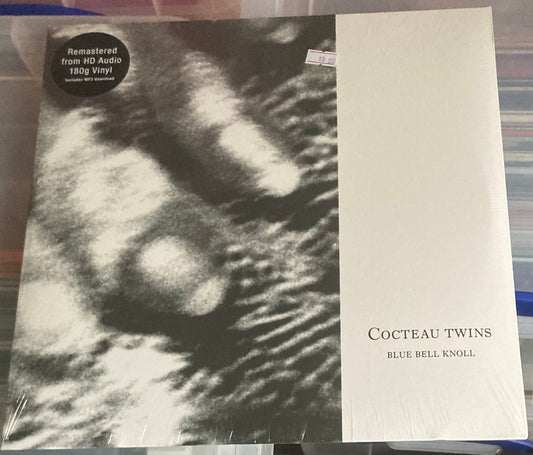 The front of 'Cocteau Twins - Blue Bell Knoll' on vinyl