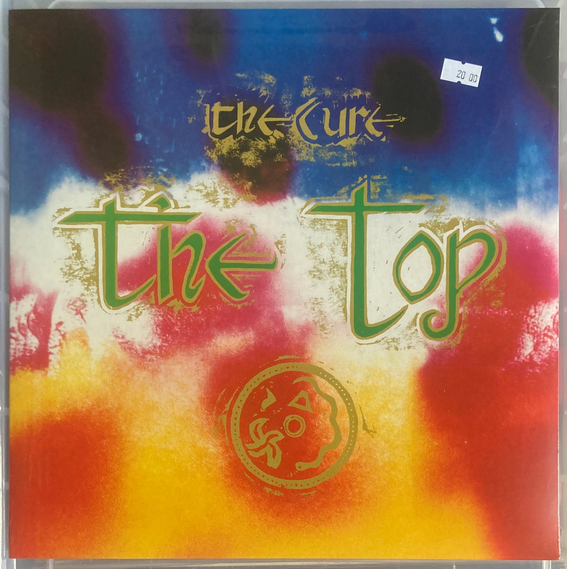 The front of 'The Cure - The Top' in vinyl