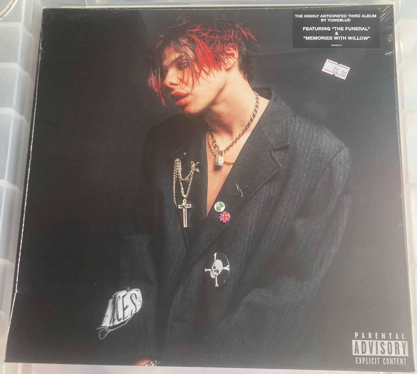 The front of 'Yungblud - Yungblud' on vinyl