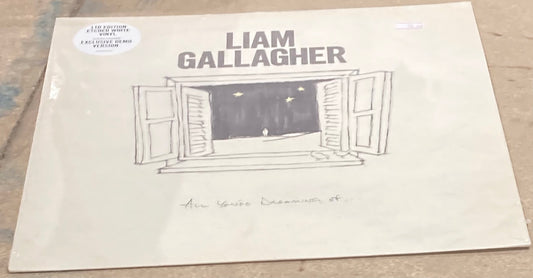 The front of ‘Liam Gallagher - All You’re Dreaming Of’ on vinyl.