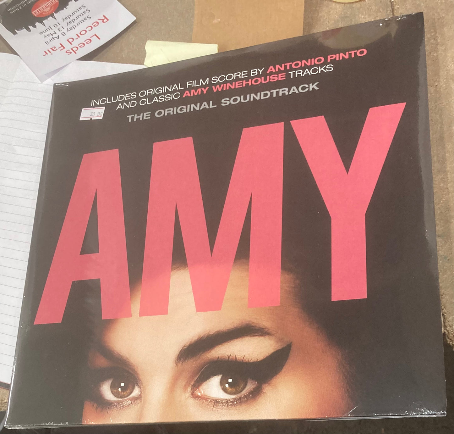 Benja Records - Amy Winehouse & Antonio Pinto Amy Soundtrack Vinyl LP