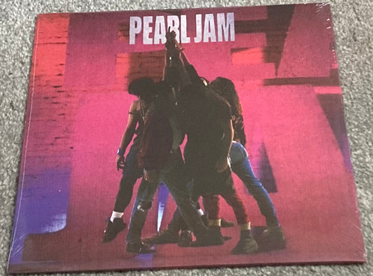 The front of 'Pear Jam - Ten' on vinyl