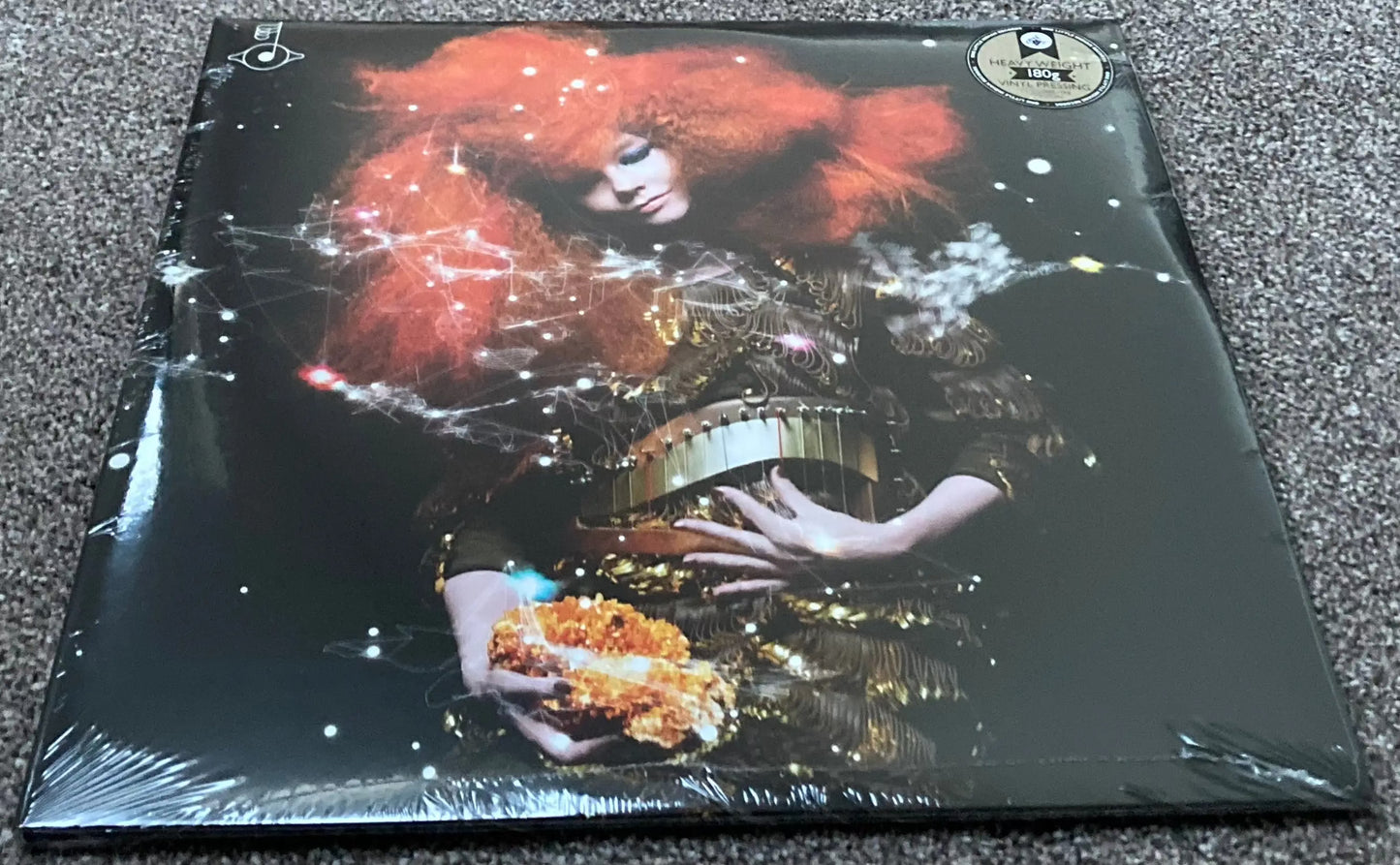 The front of Björk- Biophilia on vinyl.