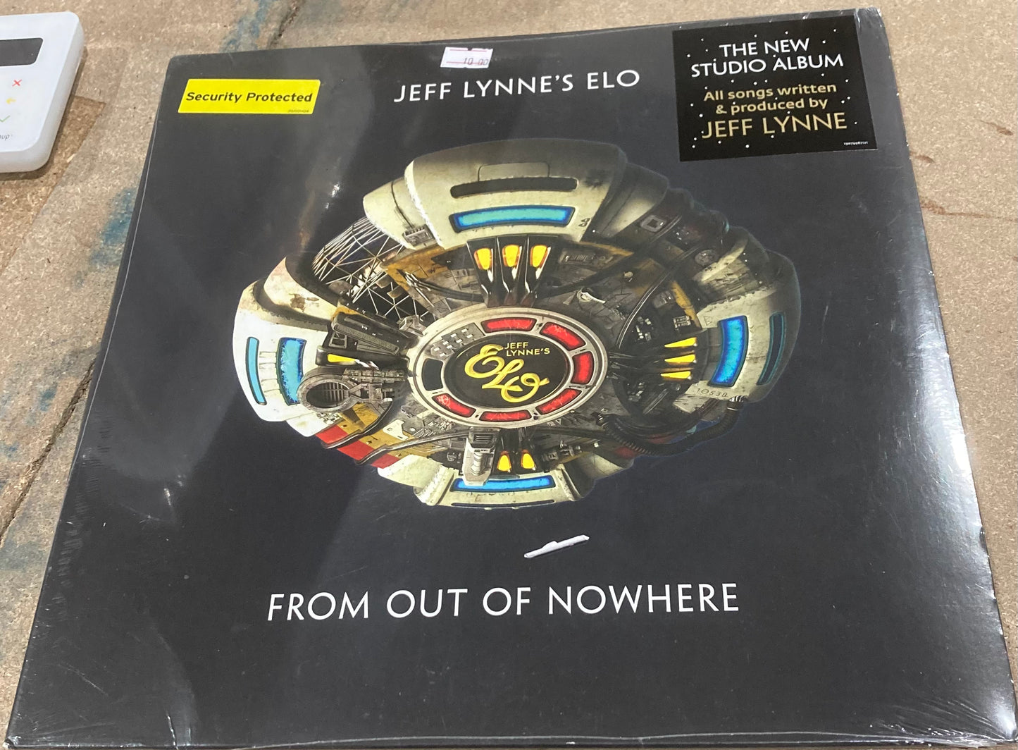 The front of ELO - From Out of Now on vinyl.