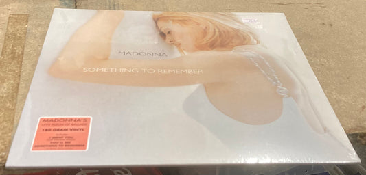The front of ‘Madonna - Something to Remember’ on vinyl.