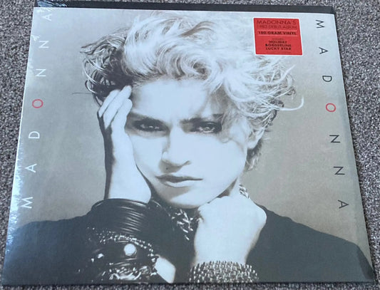 The front of ‘Madonna’s Self-titled album’ on vinyl.