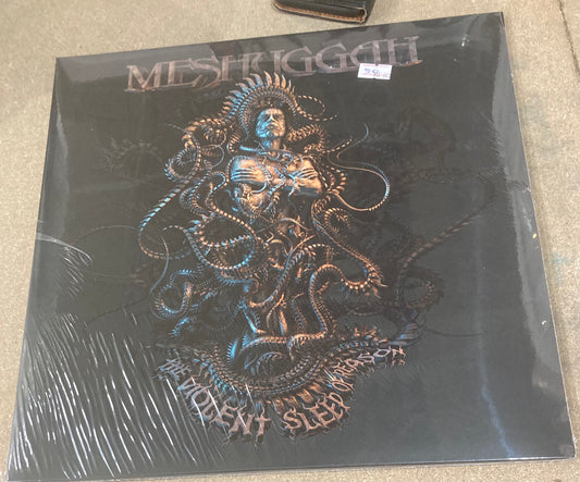 The front of ‘Meshuggah - The Violent Sleep of Reason’ on vinyl