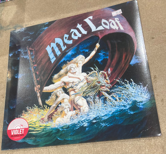 The front of Meatloaf - Dead Ringer’  on Vinyl.