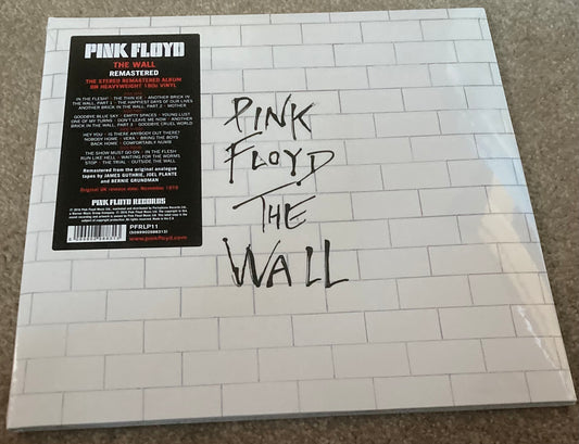 The front of Pink Floyd - The Wall on vinyl