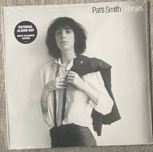 Patti Smith - Horses White Vinyl (Front of Sleeve)